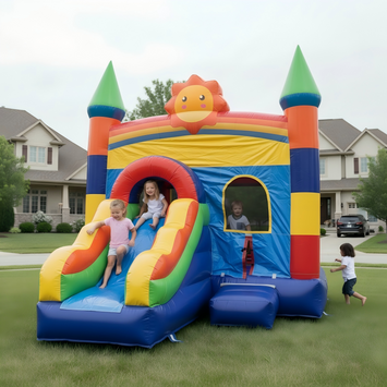 18FT x 12FT Ocean Quest Bounce & Slide Combo with Blower