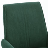 Mid-back liftable office chair, striped fabric, and ergonomically designed, is an excellent choice for working, studying or relaxing. The mid-back design provides a better sitting experience.Green