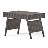 SALEM PE WICKER SNACK TABLE