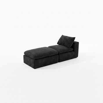 Modern Chenille cloud sofa, freely combinable, comfortable to sit on, suitable for modern living room furniture in homes, apartments, and offices
