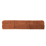 122" Modern L-Shaped Sectional Sofa with High-Density Fully Compressed Sponge and Chaise Lounge, 2-Piece Set, Fully Assembled Right Hand Facing, Perfect for Living Room, Lounge