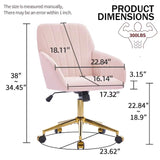 TY Adjustable Office Chair, Home Bedroom, Ergonomic Swivel Chair, Backrest Seat, Comfortable for Long Sitting