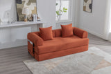 UNITED WE WIN Foldable and compressible sofa, featuring a sturdy metal frame, It allows you to freely create a personalized leisure area. A combination of modern metal and fabric for Small Spaces