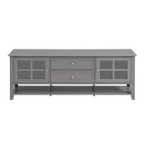 TV Stand for TVs up to 60'', Entertainment Center with Multifunctional Storage Space, TV Cabinet with Modern Design, Media Console for Living Room, Bedroom