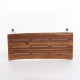 ZION INDUSTRIAL WOOD AND METAL COFFEE TABLE