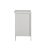 White 3 Drawer Nightstand with Charging Station and USB Ports & Power Outlets,Wooden Bed Side Table/End Table Modern Night Stands for Bedrooms