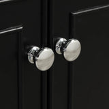 30" Bathroom Vanity with Sink Combo, Multi-functional Bathroom Cabinet with Doors and Drawer, Solid Wood and MDF Board, Black