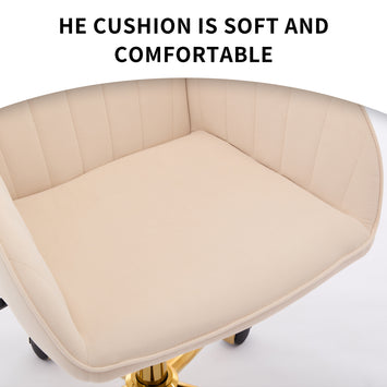 TY Adjustable Office Chair, Home Bedroom, Ergonomic Swivel Chair, Backrest Seat, Comfortable for Long Sitting