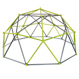 XCF006I Ten sided climbing frame for outdoor playground for age 3+ climber with Colorful Climbing Stones 10ft