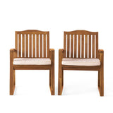 DELLA WOOD KD ARMCHAIR