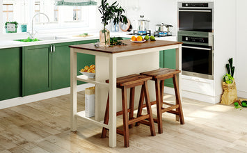 TOPMAX Solid Wood Rustic 3-piece 45