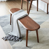 Natural Oak Wood for Dining Bench Table Bench for Living Room