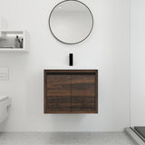 Bathroom Cabinet With Sink,Soft Close Doors,Float Mounting Design,24 Inch For Small Bathroom,24x18(KD-Packing),W128650530