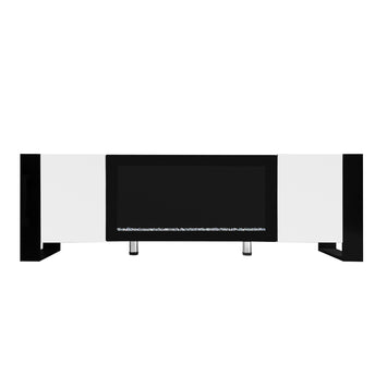 ON-TREND Modern TV Stand with 34.2