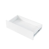 63" W Large Kitchen Hutch Cabinet, Freestanding Pantry Cabinets Storage Kitchen Cupboard with 4 Doors, 4 Drawers & Microwave Shelf, White