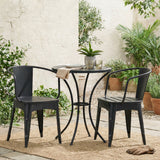 COLMAR 3 PC KD METAL BISTRO SET