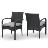 CORDOBA KD PE WICKER DINING CHAIR [SET OF 2 PCS]