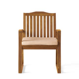 DELLA WOOD KD ARMCHAIR