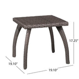 HONOLULU BROWN SIDE TABLE