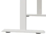 63"×30" Dual Motor Curve Design Height Adjustable Electric Standing Desk Height Stand Up Computer Desk,Sit and Stand Home Office Desk with Splice Board (white&oak desktop+dual motor white frame)
