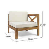 ALCOVE LSHAPE SOFA SET, BEIGE