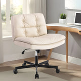 UPGRADE! Larger Size 360° Swivel Home Office Desk Chair with Wheels