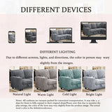 L-Shaped Sectional Sofa Bed with Pull-Out Bed & Storage, 5-Seat Sleeper Couch with USB Charging, Convertible Design for Living Room, Apartment, Corduroy Fabric, Grey