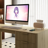 L Shaped Desk,Computer Desk with Drawers,Bookshelf,Modern Corner Desk,Home Office Desk,L-Shaped Study Table Writing Desk,Corner Gaming Computer Desk with Storage