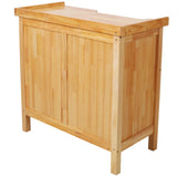 Solid Wood Jewelry Workbench - Wooden Craft Station with Practical Storage Drawers for Jewelry Making