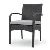 CORDOBA KD PE WICKER DINING CHAIR [SET OF 2 PCS]