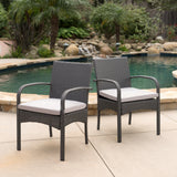 CORDOBA KD PE WICKER DINING CHAIR [SET OF 2 PCS]