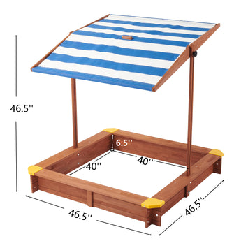 Kids Sandbox with Cover, 46