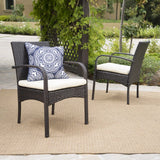 [Set of 2] CORDOBA KD PE WICKER DINING CHAIR