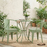 COLMAR 3 PC KD METAL BISTRO SET