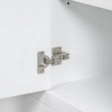 36" Bathroom Vanity with Sink Combo, Six Drawers, Multi-Functional Drawer Divider, Adjustable Shelf, White (Old Sku:SY999808AAK)