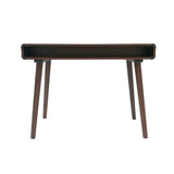 Writing Desk with large drawers,Computer Table for Home Office Workspace or Entryway,Brown Color