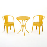 COLMAR 3 PC KD METAL BISTRO SET