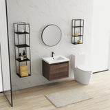 Bathroom Cabinet With Sink,Soft Close Doors,Float Mounting Design,24 Inch For Small Bathroom,24x18(KD-Packing),W128650530
