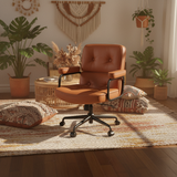 HQ #232 Brown American Office Chair