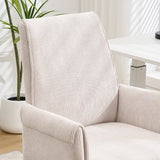 Mid-back liftable office chair, striped fabric, and ergonomically designed, is an excellent choice for working, studying or relaxing. The mid-back design provides a better sitting experience,White