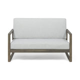 BELGIAN LOVESEAT & COFFEE TABLE
