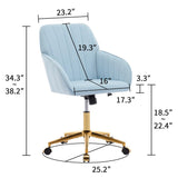 TY Adjustable Office Chair, Home Bedroom, Ergonomic Swivel Chair, Backrest Seat, Comfortable for Long Sitting