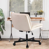 UPGRADE! Larger Size 360° Swivel Home Office Desk Chair with Wheels