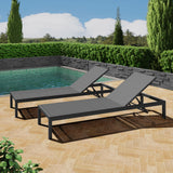 CAPE CORAL KD CHAISE LOUNGE GRY(MP2)( SET OF 2 )