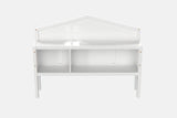 Headboards for Full-size Montessori Floor Bed White,Freely collocation