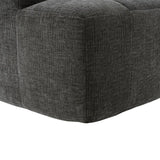 101.2"  Sectional Sofa Full-Compressed Sofa Modular Sofa Couch Free-combined Sofa with Deep Seating  and Two Side Pockets for Living Room, Grey