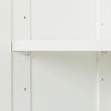 Pantry Cabinet, Kitchen Pantry Storage Cabinets with 2 Door and 3  Shelves, White Pantry Storage Cabinet, Cupboard for Kitchen, Dining Room and Living Room.