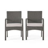 CORDOBA KD PE WICKER DINING CHAIR [SET OF 2 PCS]