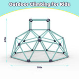 Geometric Climbing Dome – Sturdy, Strong Load Capacity, Easy Assembly, Portable, and Versatile for Indoor and Outdoor Use, for Kids Ages 3 to 10