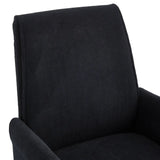 Mid-back liftable office chair, striped fabric, and ergonomically designed, is an excellent choice for working, studying or relaxing. The mid-back design provides a better sitting experience.Black